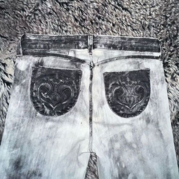 SIWY Melt My Heart Skinny Jeans in Grey, Size 27 - Picture 9 of 12